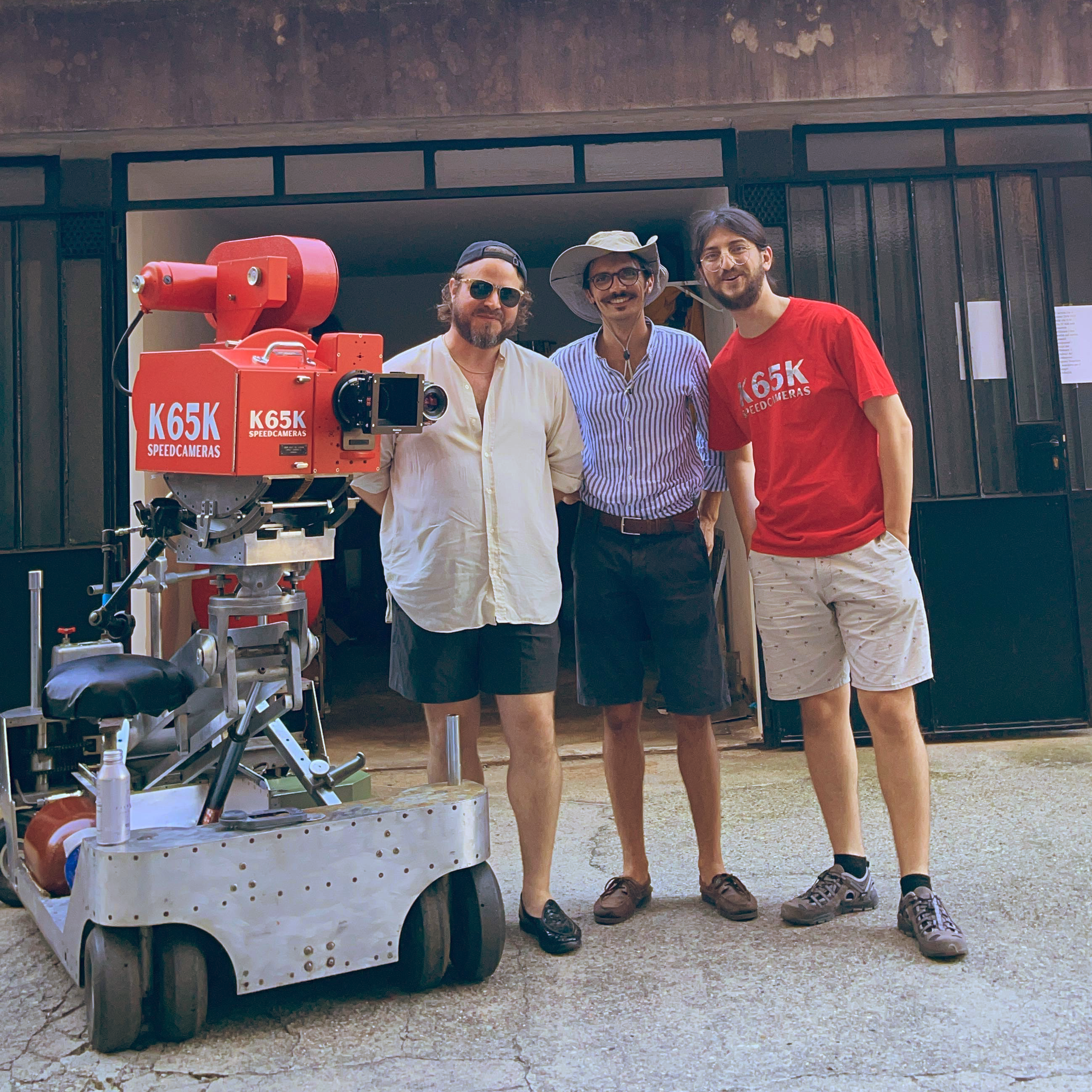 Brady Corbet director of The Brutalist meet K65K team in Milano